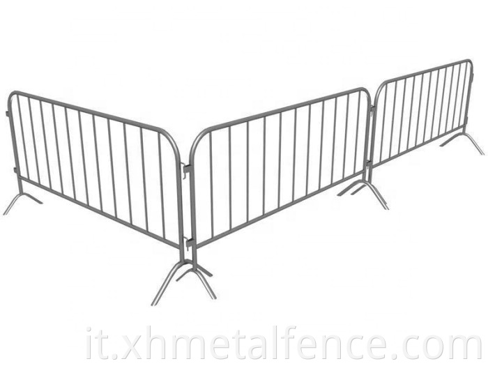 Steel Blockader Barricade 39 Inch Crowd Race Road Barrier Enclosure Pedestrian5